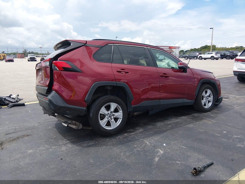 Vin: 2t3w1rfv6kw011940, lot: 46584632, toyota rav4 xle 20194