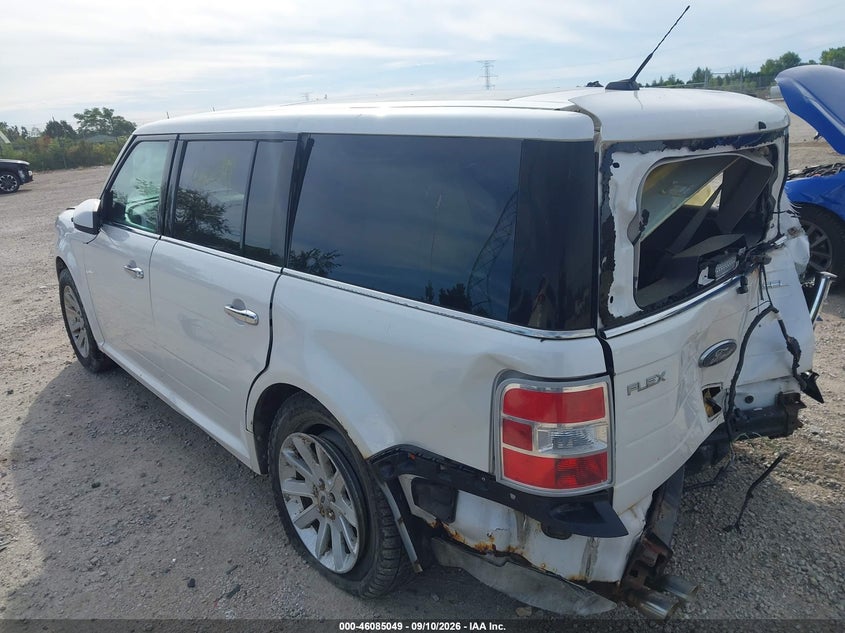Vin: 2fmgk5cc9aba18360, lot: 46584646, ford flex sel 20103