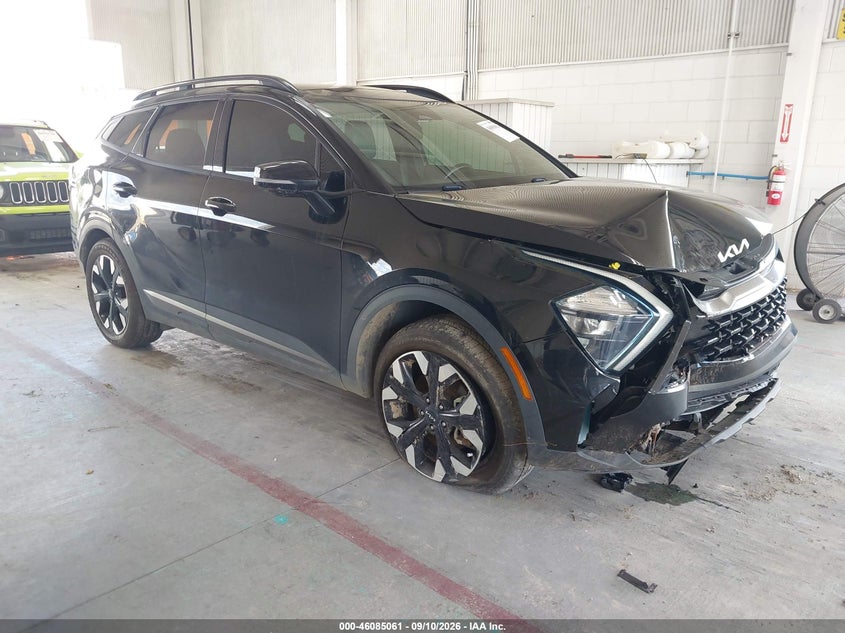 Vin: 5xyk6caf5pg137628, lot: 46584658, kia sportage x-line 2023 img_1