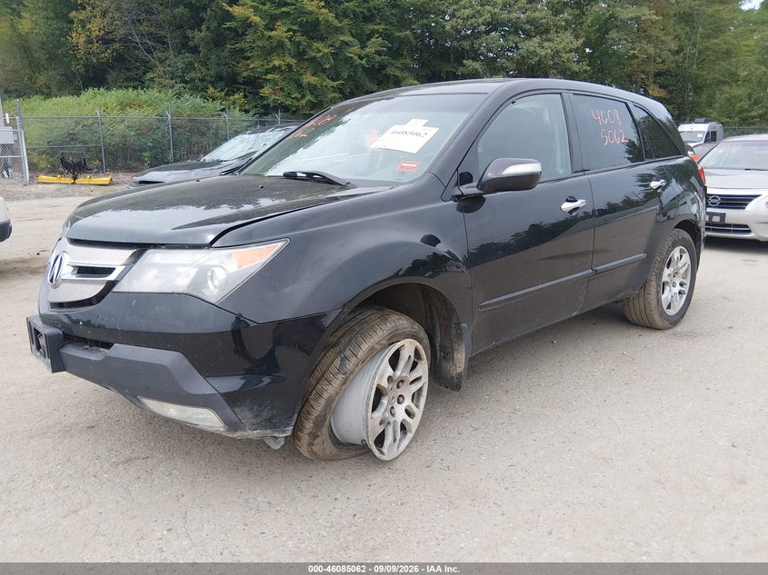 ACURA MDX 2008 VIN 2HNYD28628H557005