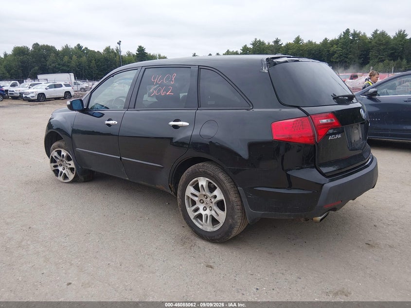 ACURA MDX 2008 VIN 2HNYD28628H557005