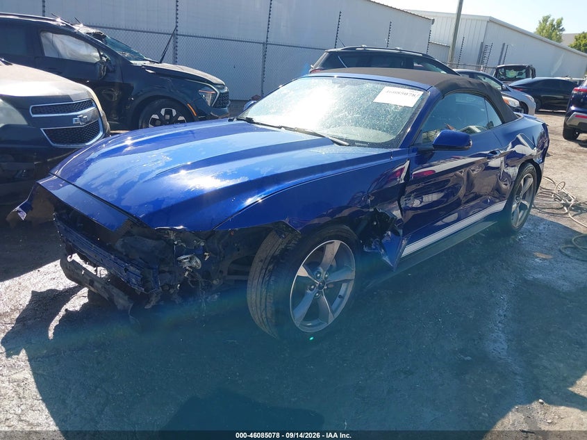 Vin: 1fatp8uh2g5332838, lot: 46584675, ford mustang ecoboost premium 20162