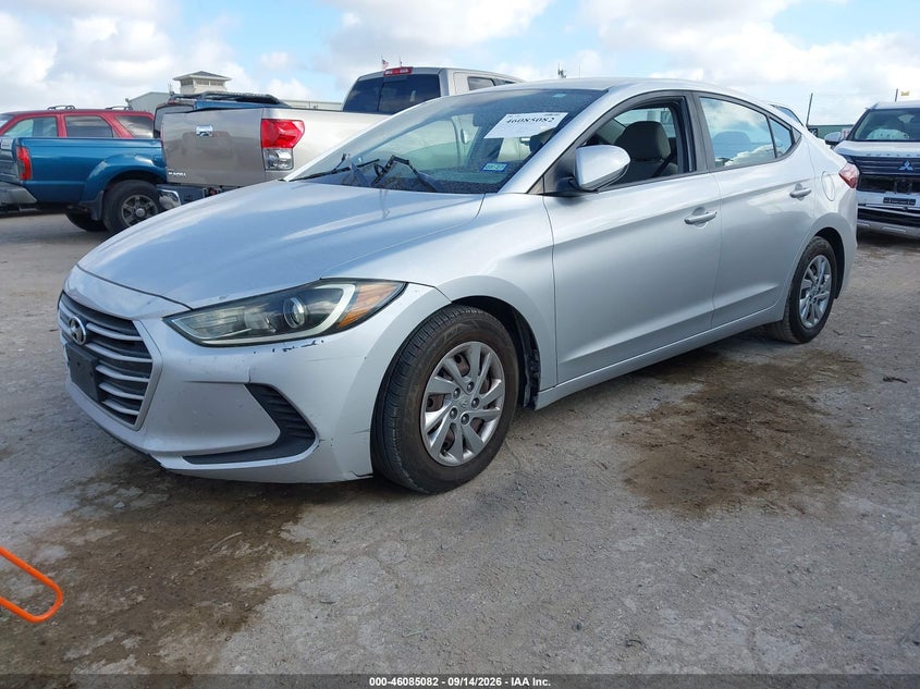 Vin: kmhd74lf9ju580472, lot: 46584679, hyundai elantra se 20182