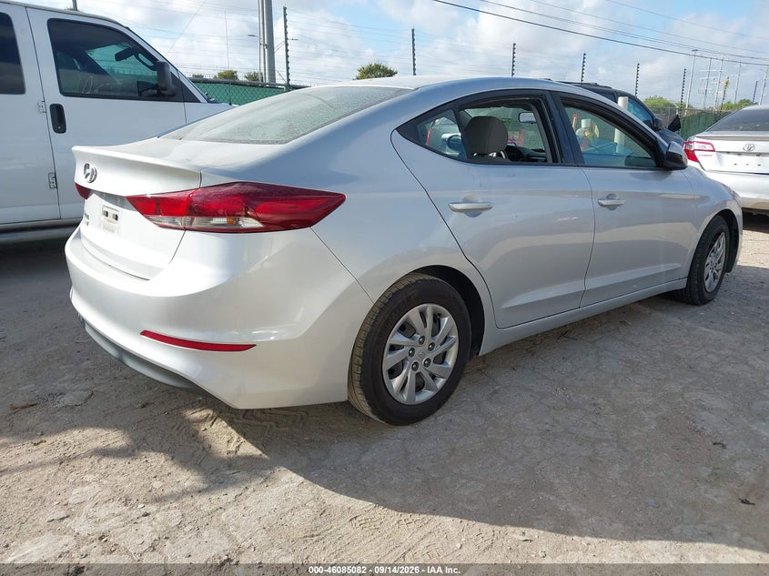 Vin: kmhd74lf9ju580472, lot: 46584679, hyundai elantra se 20184