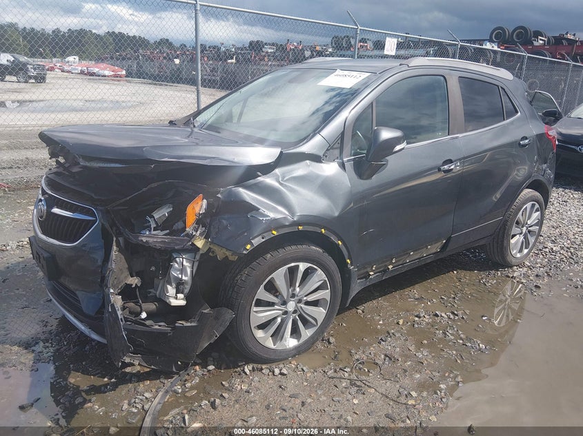 Vin: kl4cjasb4hb042051, lot: 46584709, buick encore preferred 20172
