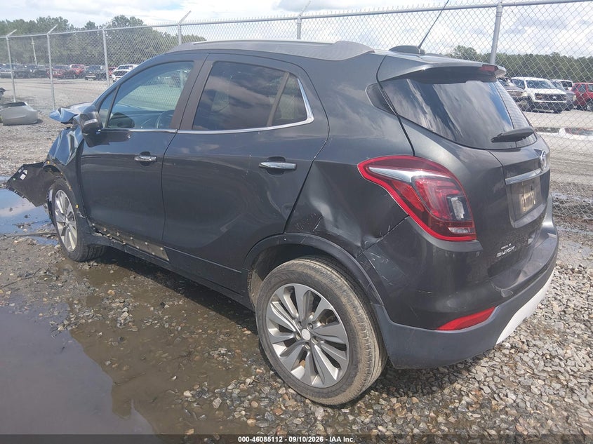 Vin: kl4cjasb4hb042051, lot: 46584709, buick encore preferred 20173
