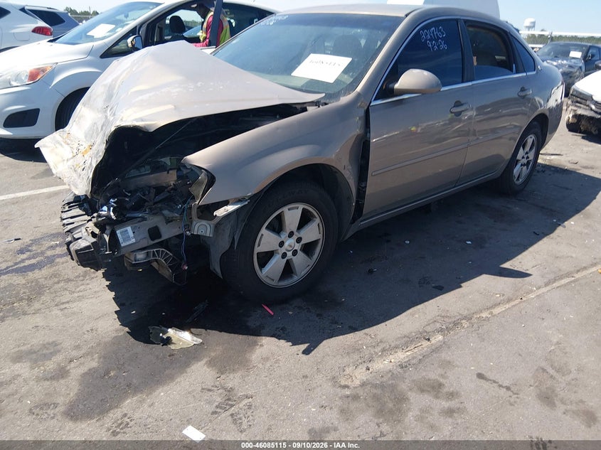 2007 Chevrolet Impala, Front End, IAAI, VIN 2G1WB58K679208576 — photo 2