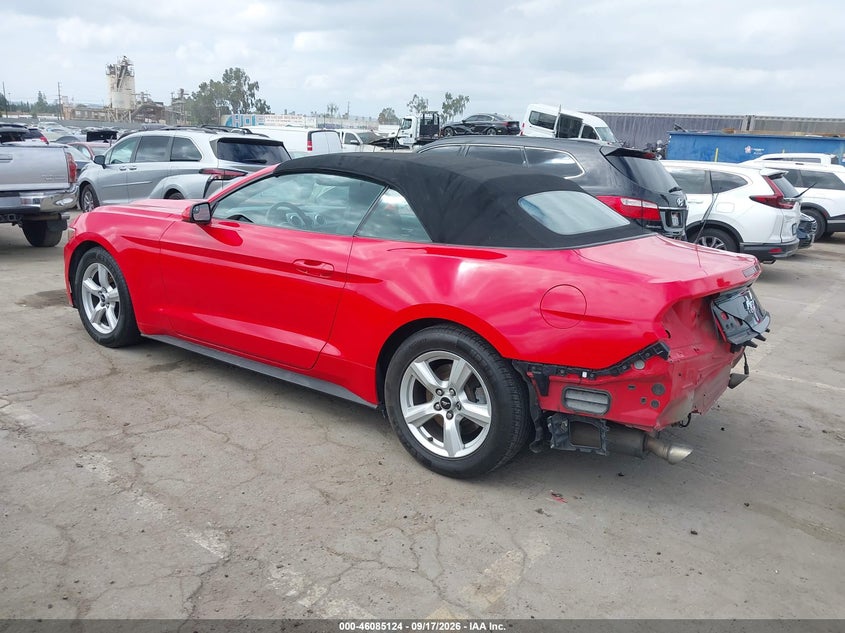 Vin: 1fatp8emxg5291905, lot: 46584721, ford mustang v6 20163