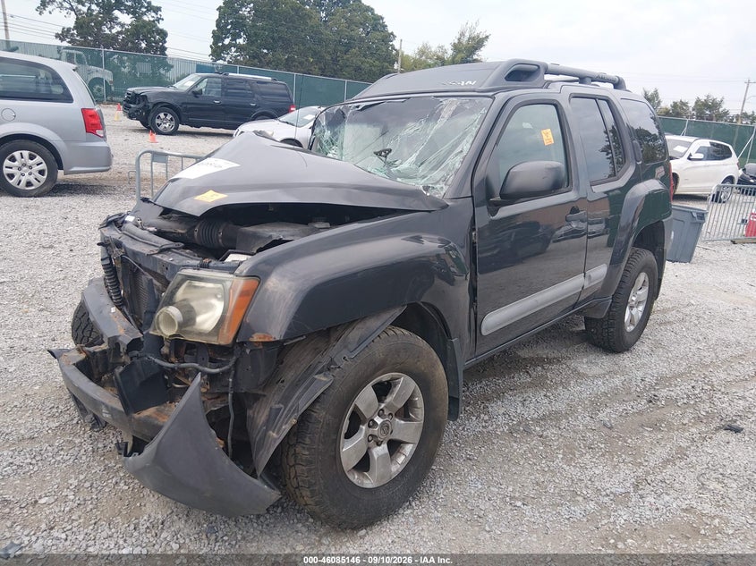 2011 Nissan XTerra, По колу, IAAI, VIN 5N1AN0NW2BC503349 — фото 2