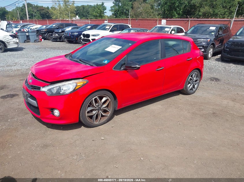 Vin: knafz5a32e5200777, lot: 46584768, kia forte sx 20142