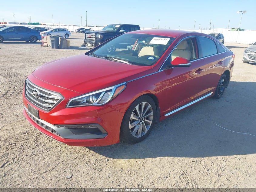Vin: 5npe34afxhh470770, lot: 46584778, hyundai sonata sport 20172