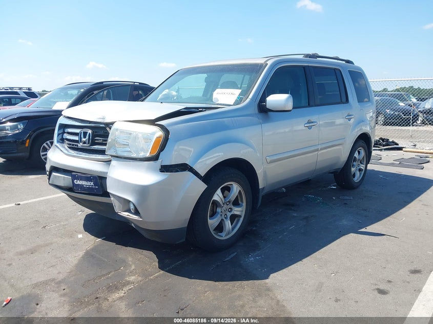 Vin: 5fnyf3h50fb013036, lot: 46584783, honda pilot ex-l 20152