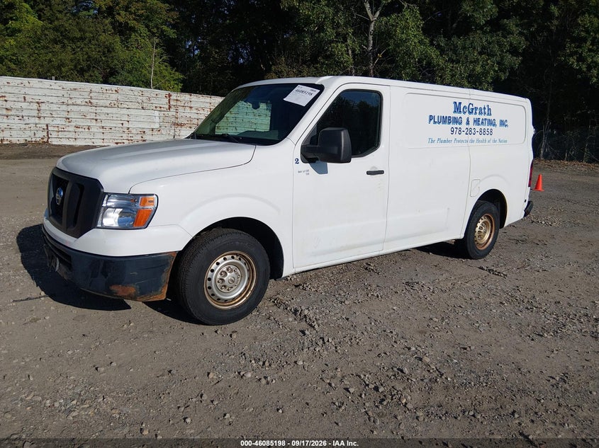 Vin: 1n6bf0km1gn814630, lot: 46584795, nissan nv cargo nv1500 s v6 20162