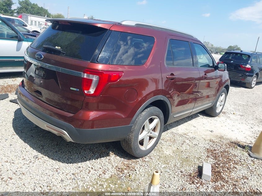 Vin: 1fm5k8d81ggc32537, lot: 46584811, ford explorer xlt 20164
