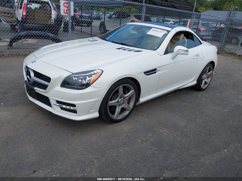Vin: wddpk4ha3ff111215, lot: 46584813, mercedes-benz slk 250 20152
