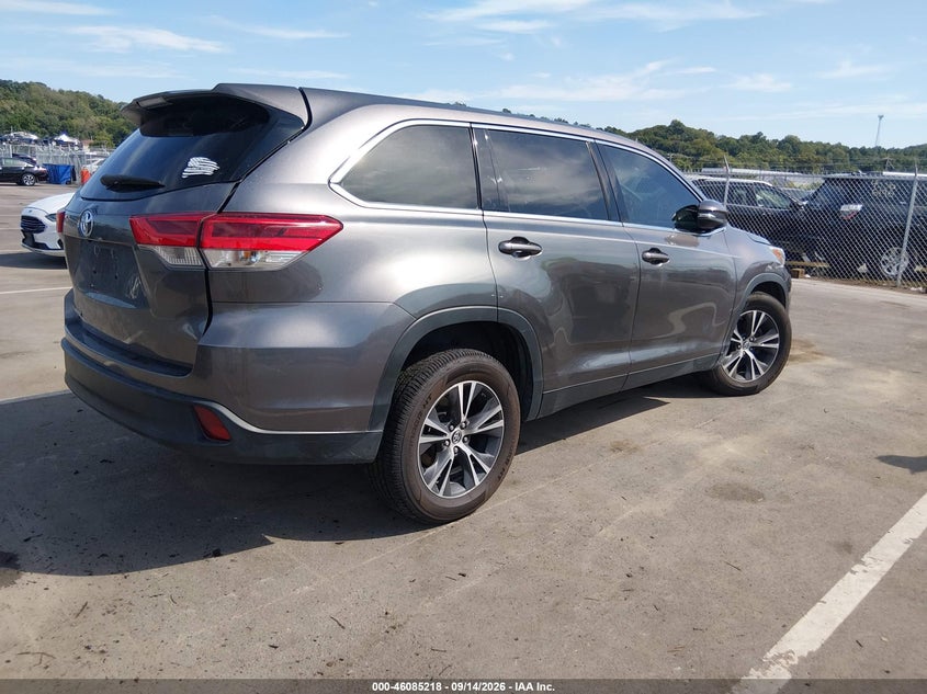 Vin: 5tdzarfh2ks059475, lot: 46584815, toyota highlander le 20194