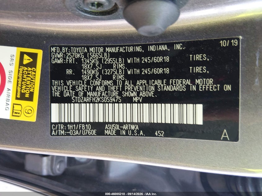 TOYOTA HIGHLANDER - zdjęcie 9