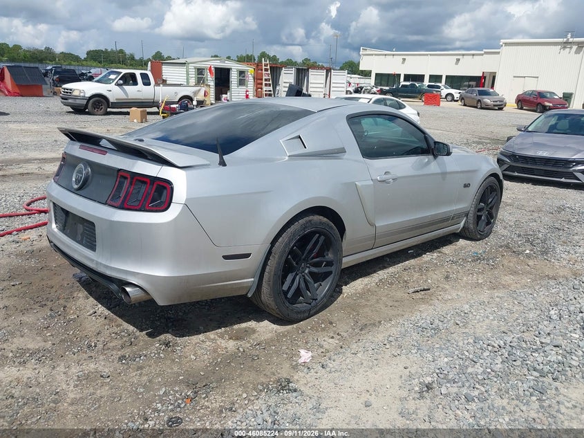 Vin: 1zvbp8cf8e5282303, lot: 46584821, ford mustang gt 20144