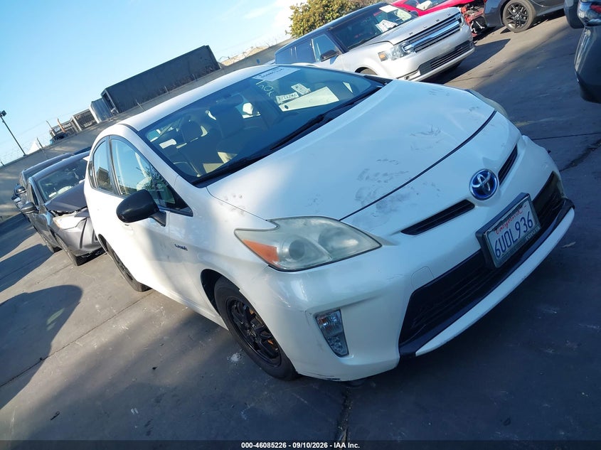 2012 TOYOTA PRIUS THREE