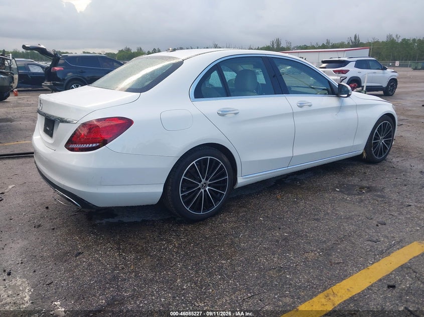 Vin: w1kwf8db5mr649738, lot: 46584849, mercedes-benz c 300 sedan 20214