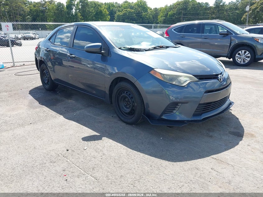 2016 TOYOTA COROLLA auction photo 1