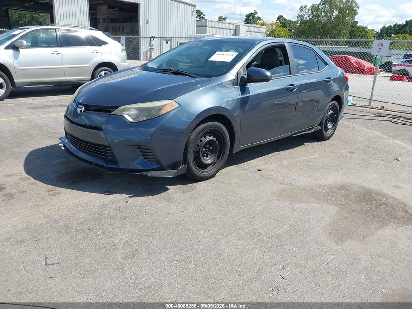 2016 TOYOTA COROLLA auction photo 2
