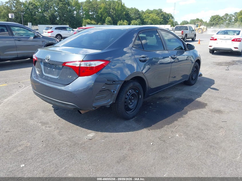 2016 TOYOTA COROLLA auction photo 4