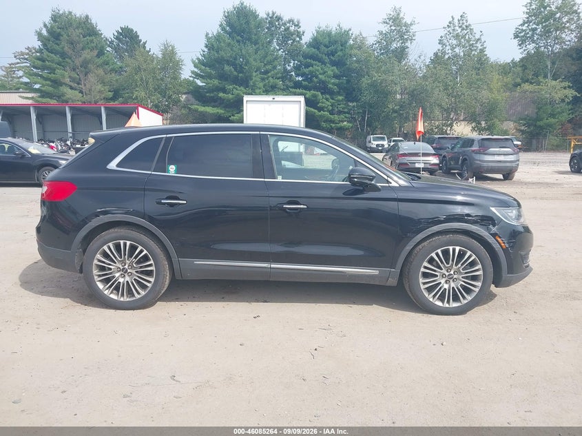 LINCOLN MKX 2016 VIN 2LMTJ8LR6GBL83891