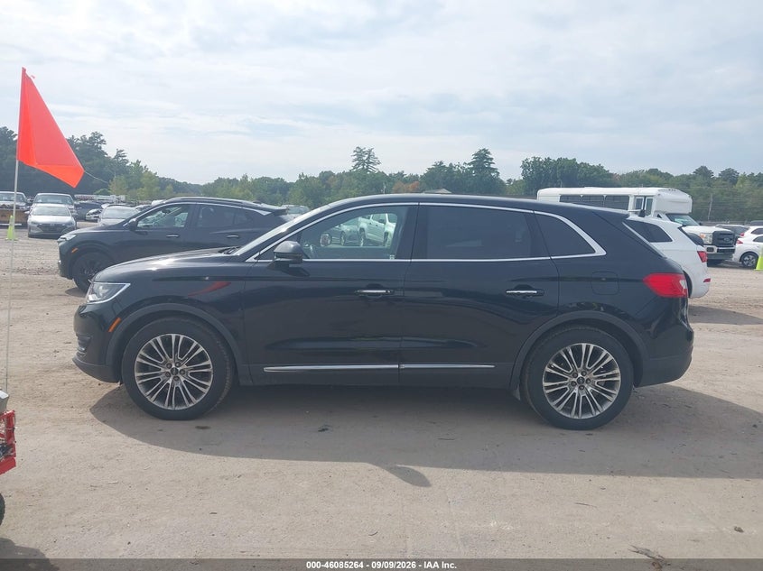 LINCOLN MKX 2016 VIN 2LMTJ8LR6GBL83891