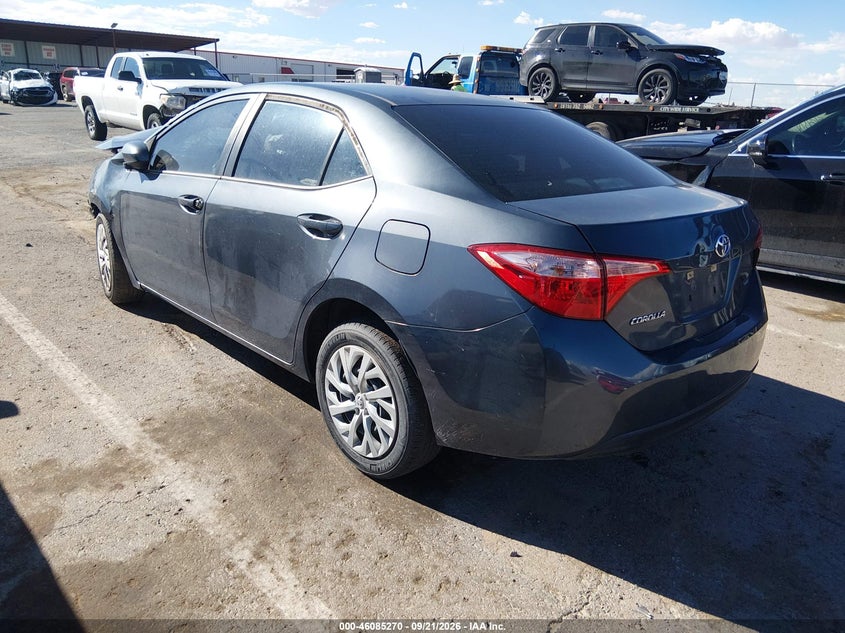 Vin: 5yfburhe3kp925396, lot: 46584876, toyota corolla le 20193
