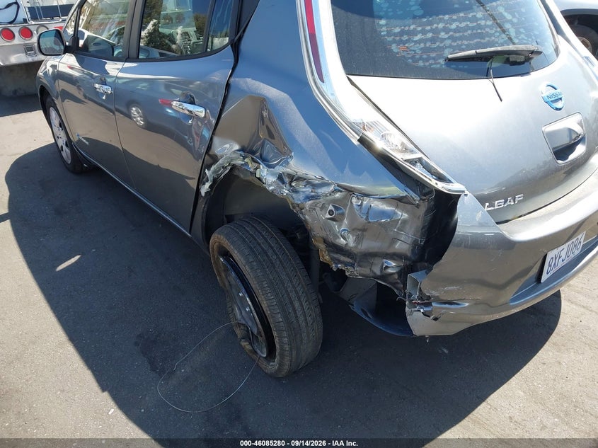 NISSAN LEAF 2015 VIN 1N4AZ0CP8FC313345