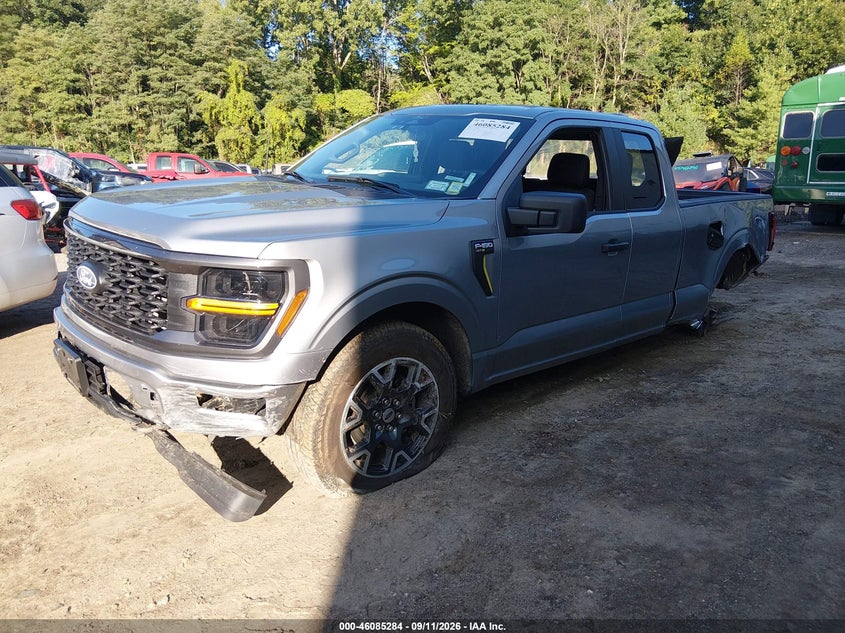 Vin: 1ftfx2l51rkf45263, lot: 46584891, ford f-150 stx 20242