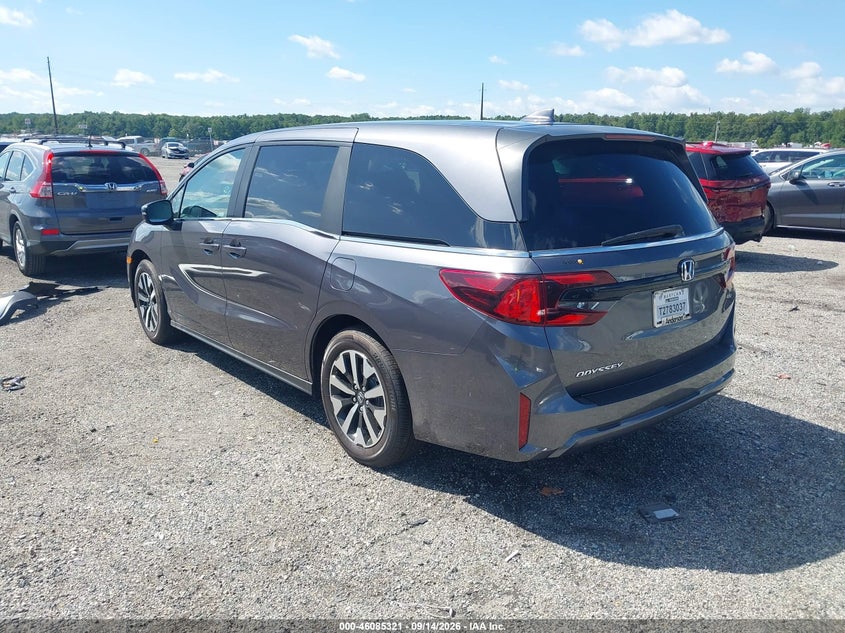 Vin: 5fnrl6h68tb073293, lot: 46584928, honda odyssey ex-l 20263