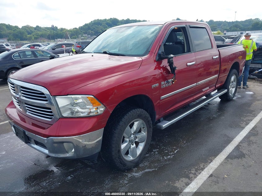 Vin: 1c6rr7tt3fs612516, lot: 46584937, ram 1500 big horn 20152