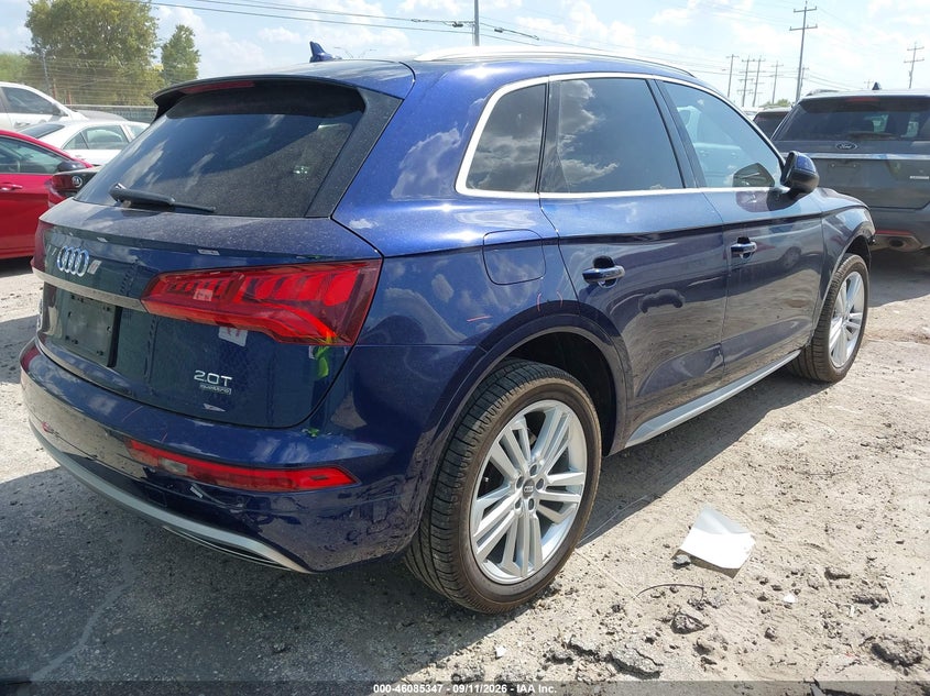 Vin: wa1cnbfy9j2064724, lot: 46584954, audi q5 2.0t premium/2.0t tech premium 20184