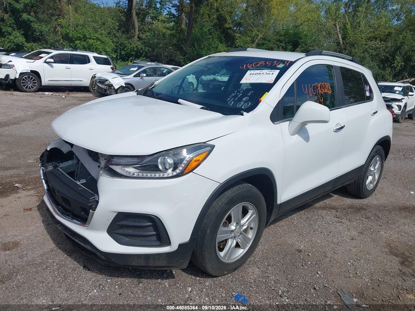 2020 Chevrolet Trax, Front End, IAAI, VIN KL7CJLSB1LB066069 — photo 2