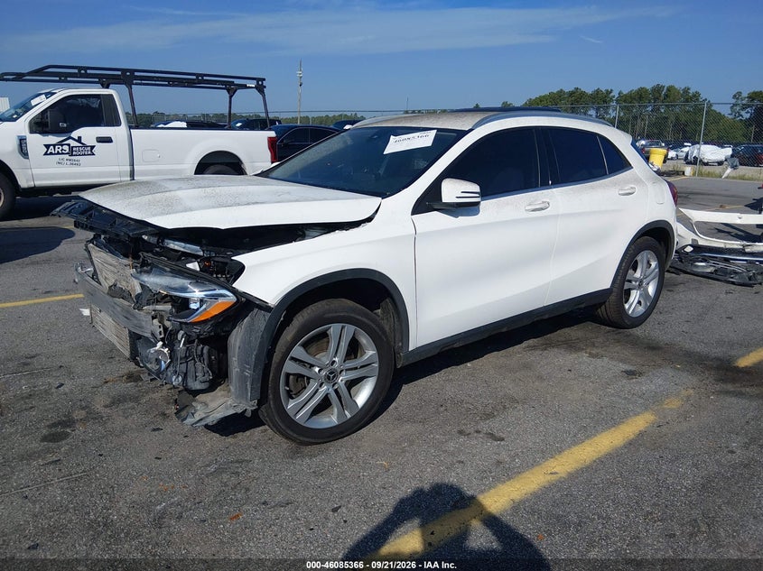 Vin: wdctg4eb7kj548207, lot: 46584973, mercedes-benz gla 250 20192