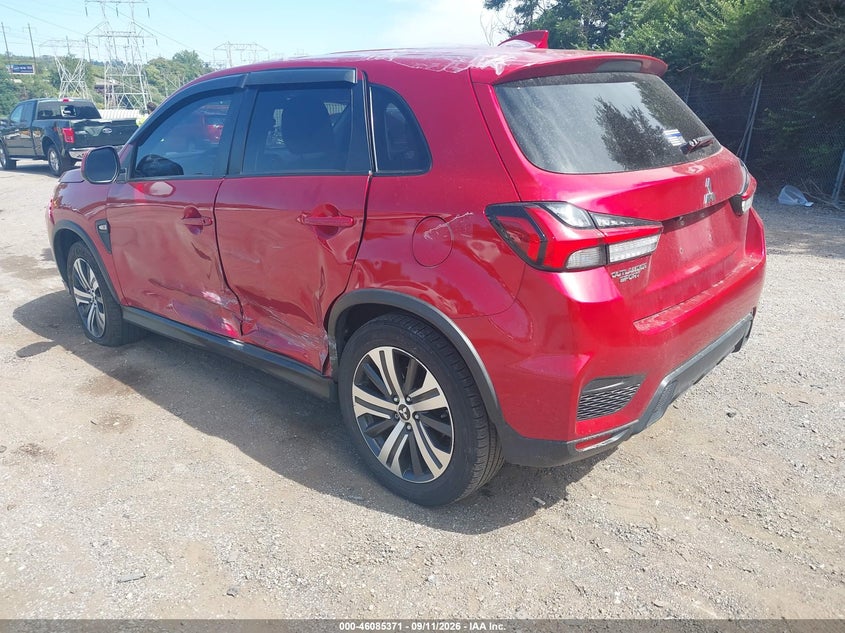 Vin: ja4ar3au4lu011961, lot: 46584978, mitsubishi outlander sport 2.0 es awc 20203
