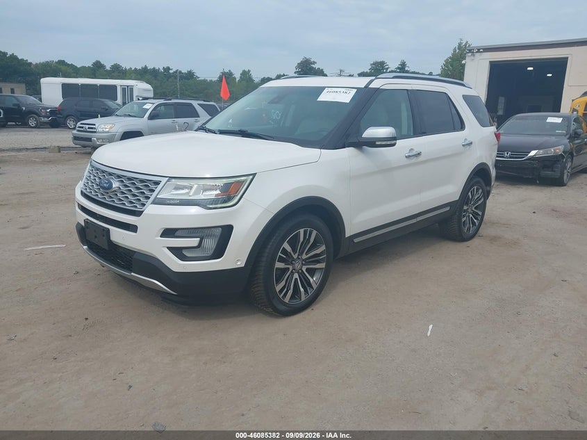 2016 Ford Explorer, Обычный износ, IAAI, VIN 1FM5K8HT9GGC63310 — фото 2