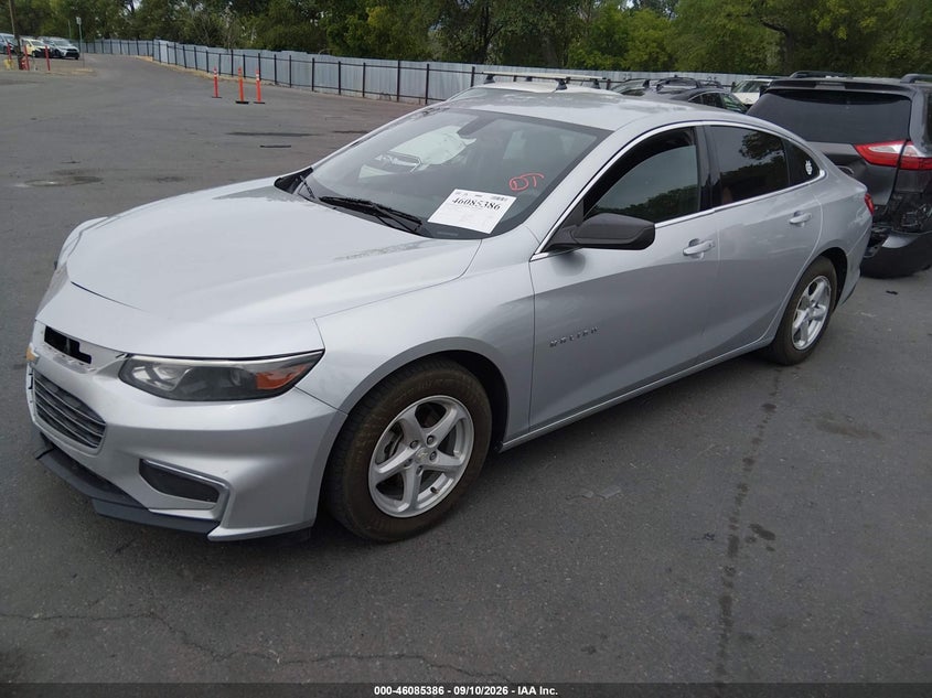 Vin: 1g1zb5st5jf188219, lot: 46584993, chevrolet malibu 1ls 20182
