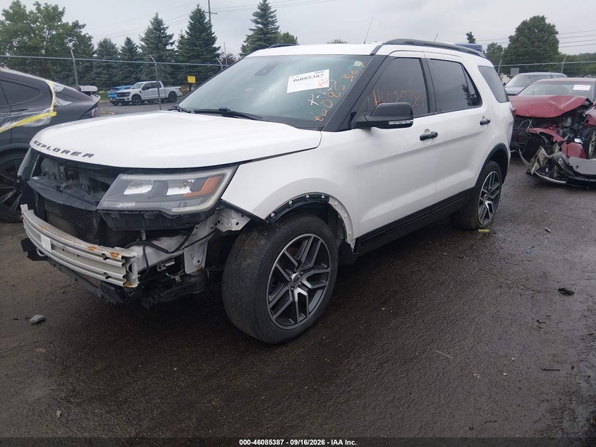 Vin: 1fm5k8gt8kga06519, lot: 46584994, ford explorer sport 20192