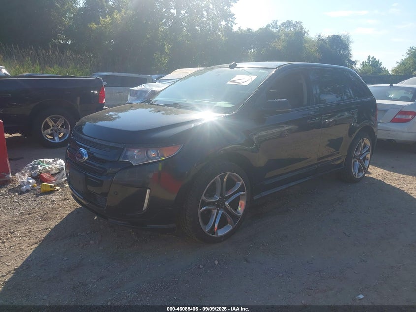 2013 FORD EDGE auction photo 2