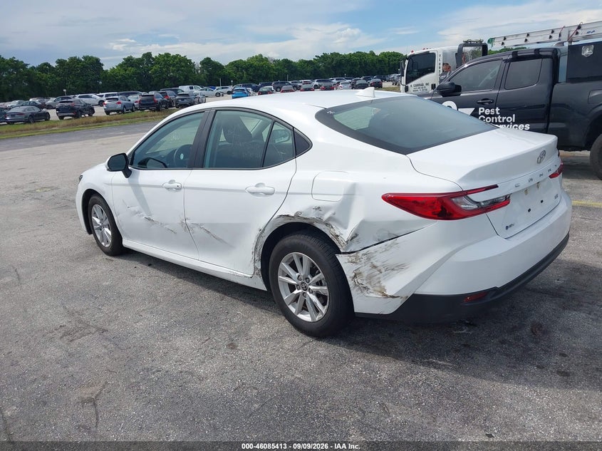 Vin: 4t1daack9su601464, lot: 46585020, toyota camry le 20253