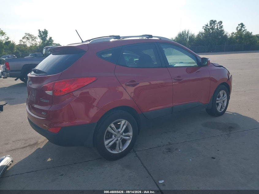 Vin: km8jucacxdu696301, lot: 46585033, hyundai tucson gls 20134
