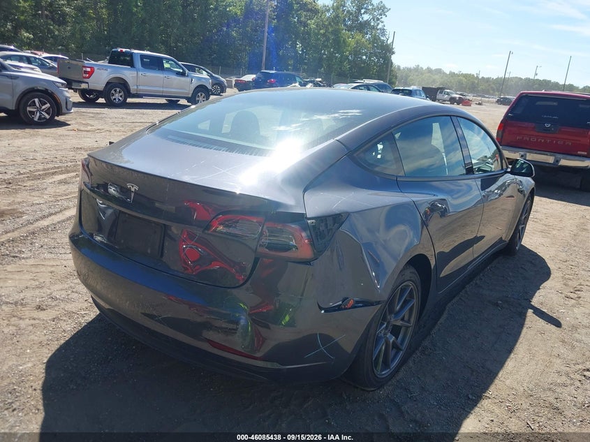 Vin: 5yj3e1ea9pf686833, lot: 46585045, tesla model 3 rear-wheel drive 20234