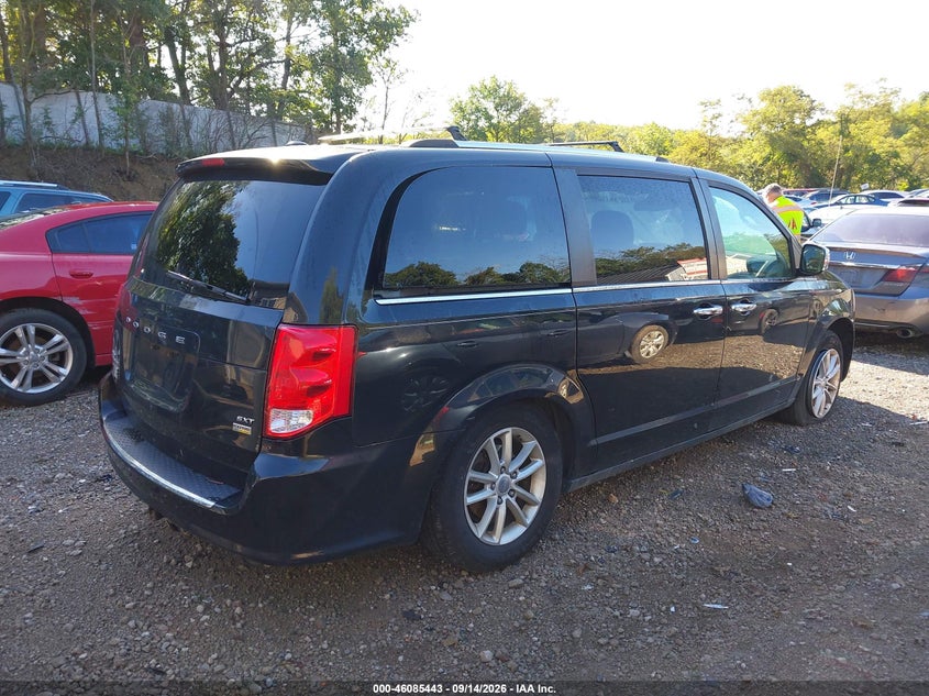 Vin: 2c4rdgcg8jr248680, lot: 46585050, dodge grand caravan sxt 20184