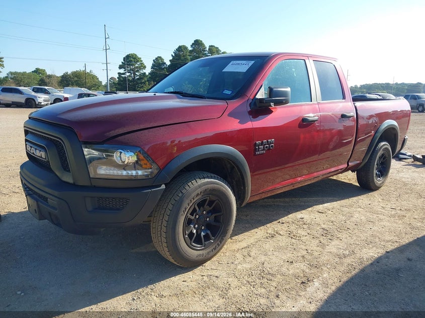 Vin: 1c6rr7gg7ms560897, lot: 46585052, ram 1500 classic warlock  4x4 6'4 box 20212