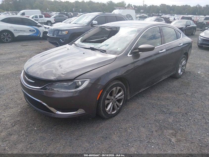 Vin: 1c3cccab6fn542225, lot: 46585054, chrysler 200 limited 20152