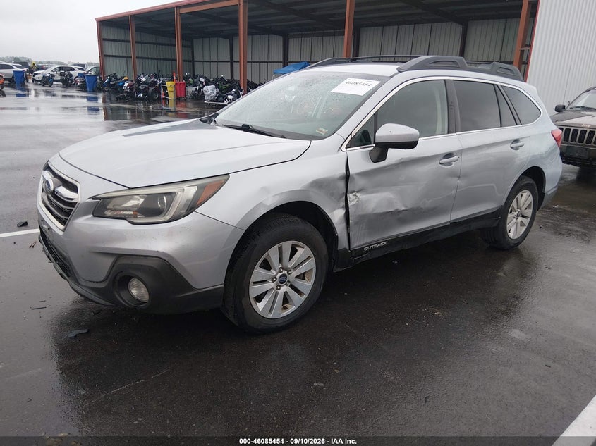 2019 Subaru Outback, Левый бок, IAAI, VIN 4S4BSAFC7K3344447 — фото 2