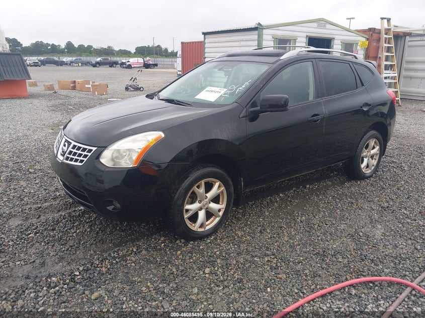 2008 Nissan Rogue Sl, Normal Wear & Tear, IAAI, VIN JN8AS58T68W002634 — photo 2
